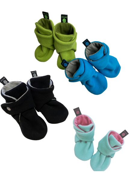 Flīsa čībiņas dažādas krāsas