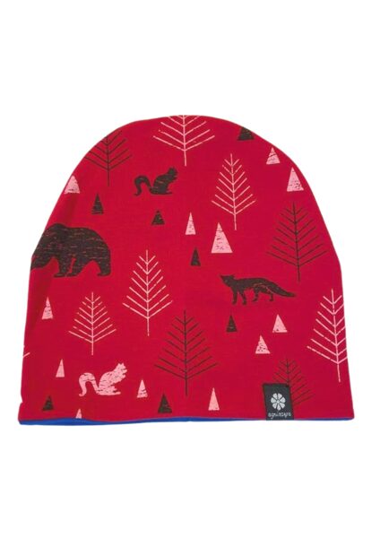 Sarkana ar zilu iekšu